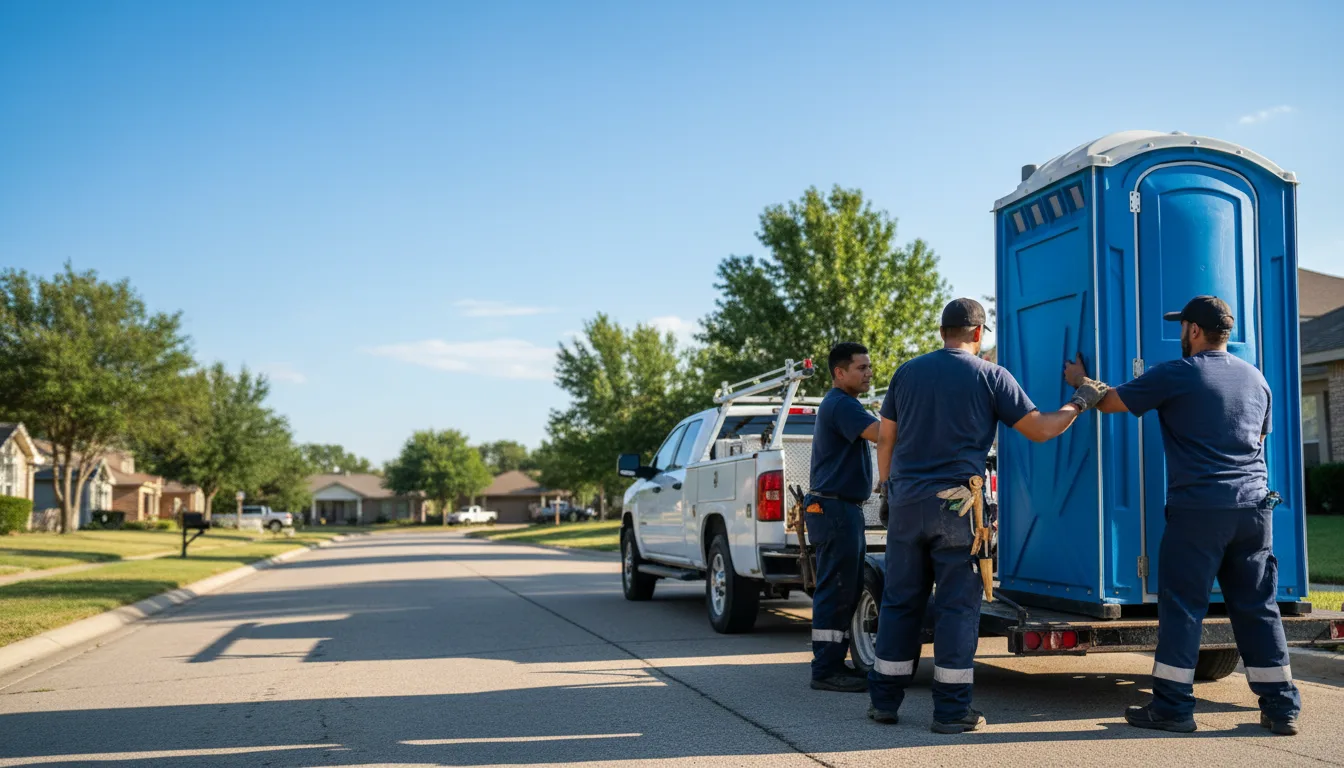 Portable Toilet Rental in Texhoma, TX near me